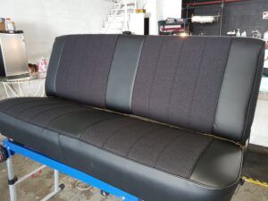 Squarebody seat upholstery
