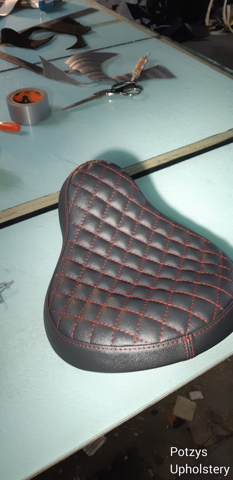 Kawasaki seat upholstery