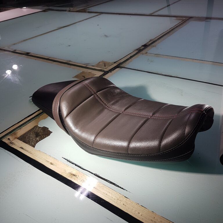 Motorcycle seat reshaping