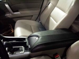 Leather interior car seats