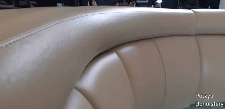 Boat seat upholstery