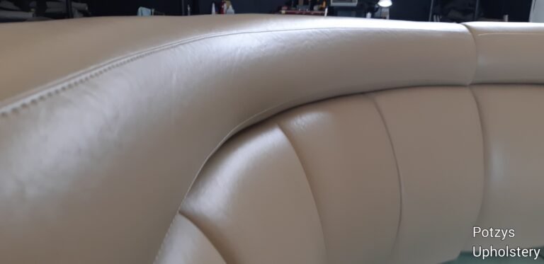 Boat seat upholstery