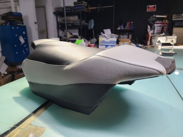 Boat seat upholstery