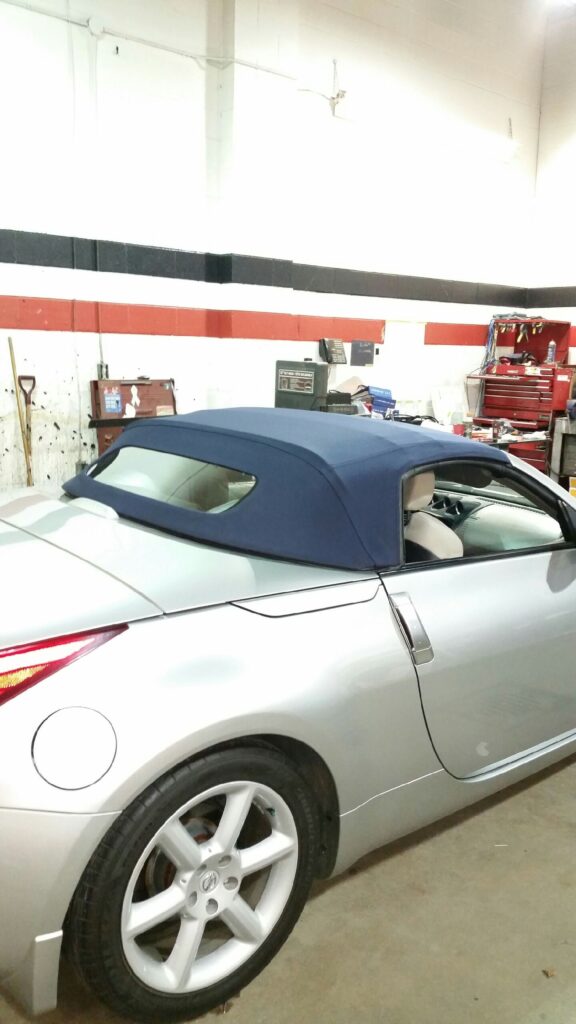 Convertible top repair